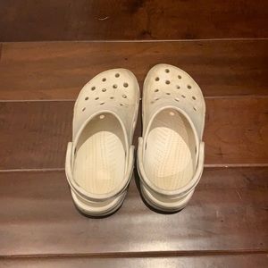White Crocs